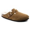 Sabot BIRKENSTOCK BOSTON VL/ SHEARLING MINK 1001141 NARROW FIT