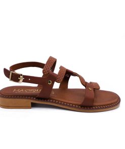 Πέδιλα φλατ δερμάτινα HARRIS 135-1084 ΤΑΜΠΑ