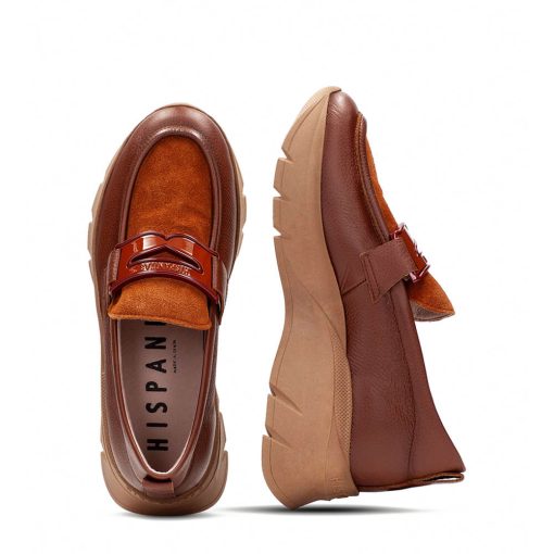 Loafers HISPANITAS HELSINKI-I24 CERVO-I24 HI243631 CUERO - Image 4