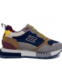 Ανδρικά Sneakers D.FRANKLIN DFSH378003 VIBLA ZIG FLAG NAVY