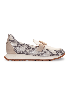Μοκασίνα HISPANITAS KANSAS-V5 PITON MESH-V25 TAUPE CERVO-V25 LATTE PHV253919