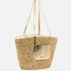 ΤΣΑΝΤΑ ΧΕΙΡΟΣ/ΩΜΟΥ MARIA MARE PAXTON C58280 Straw Natural/Metalico Champagne