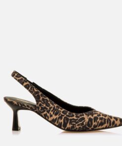 Γόβες MTNG  54163 C59117 LEOPARDO MINI NATURAL