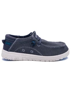 Μοκασίνια ανδρικά JEEP SAMOA WALLABEE KNIT JM51030A 096 ANTHRACITE