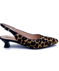 Γόβες PATRICIA MILLER 6742P LEOPARDO CRIMEA NEGRO