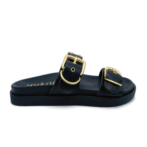 Πέδιλα φλατ YOKONO MORENA-313 NAP NEGRO