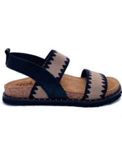 Πέδιλα φλατ YOKONO BOLUS-255 NAP NEGRO