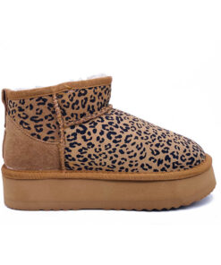 Μποτάκια KELARA K51317 LEOPARD