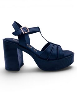 Πέδιλα δερμάτινα HARRIS 513-4305 ΜΑΥΡΟ