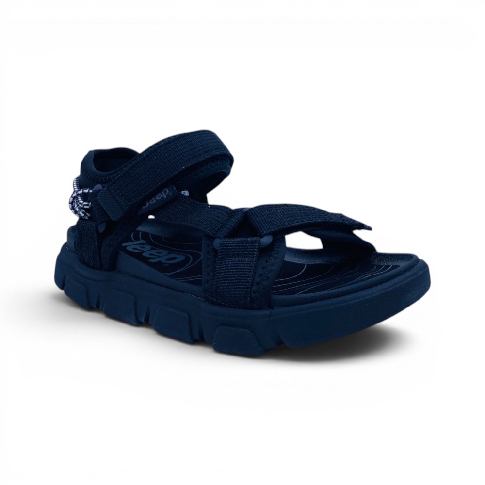 Jeep JL61550A 062 Πέδιλα φλατ JEEP PAMPA SANDAL JL61550A 062 BLACK - Image 2