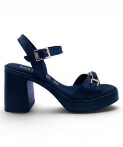 Πέδιλα δερμάτινα HARRIS 527-4335 ΜΑΥΡΟ