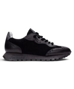 Sneakers HISPANITAS OREGON BOLERO BLACK VELOUR BLACK HI265106