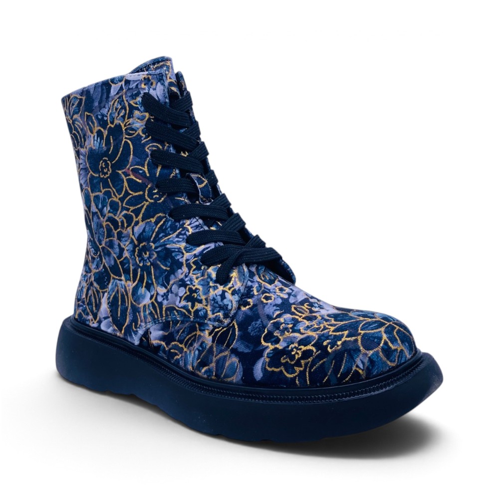 Heavenlyfeet FERN VELOUR-EU Αρβυλάκια HEAVENLYFEET FERN VELOUR-EU MIDNIGHT - Image 2